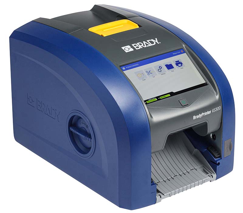 The i5300 Brady printer.
