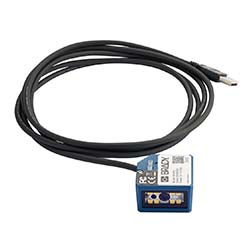 A Brady V6100 fixed industrial barcode scanner.