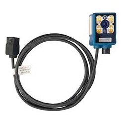 The Brady V6180 fixed industrial barcode scanner.