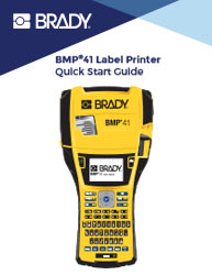 Bmp41 Printer Support Brady