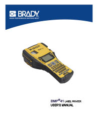 Bmp41 Printer Support Brady