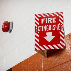 Brady Color Fire Safety Signs