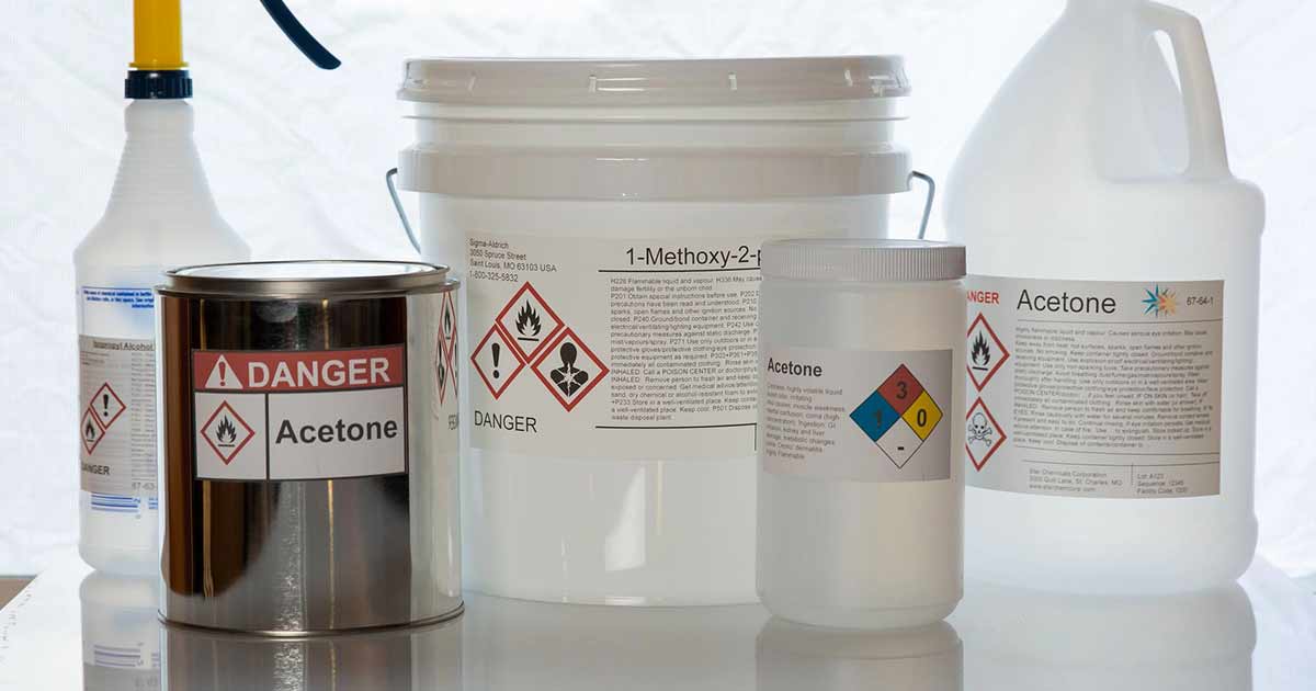 Osha Secondary Bottle Label