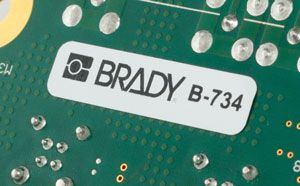Brady B-734 Laser Markable PCB Labels