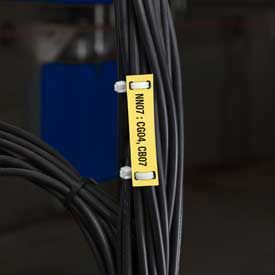 Improve Cable Identity with BradyGrip™ Labels & VELCRO® Brand Ties