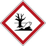 Chemical safety symbol for environment
